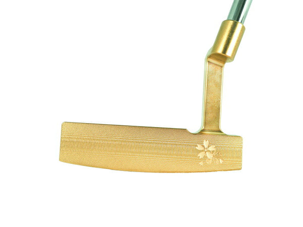 Mutsumi Honma MH-282M Putter Mallet Type Gold IP Golf Club