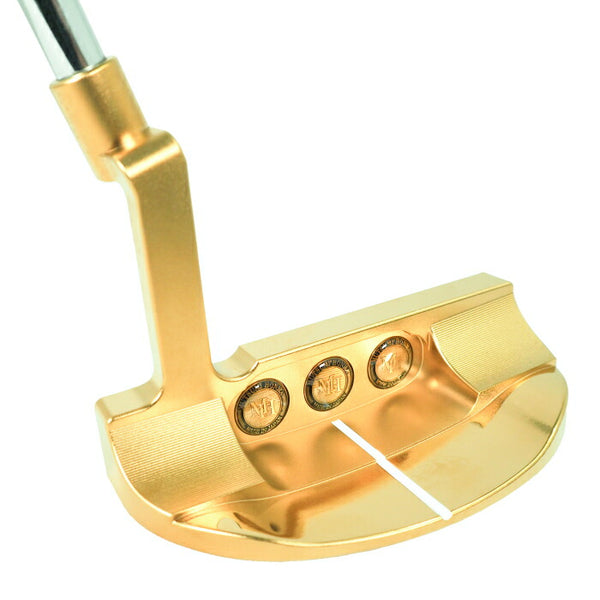 Mutsumi Honma MH-282M Putter Mallet Type Gold IP Golf Club