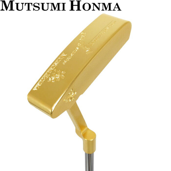 Mutsumi Honma MH282P Putter Pin Type Gold IP Golf Club