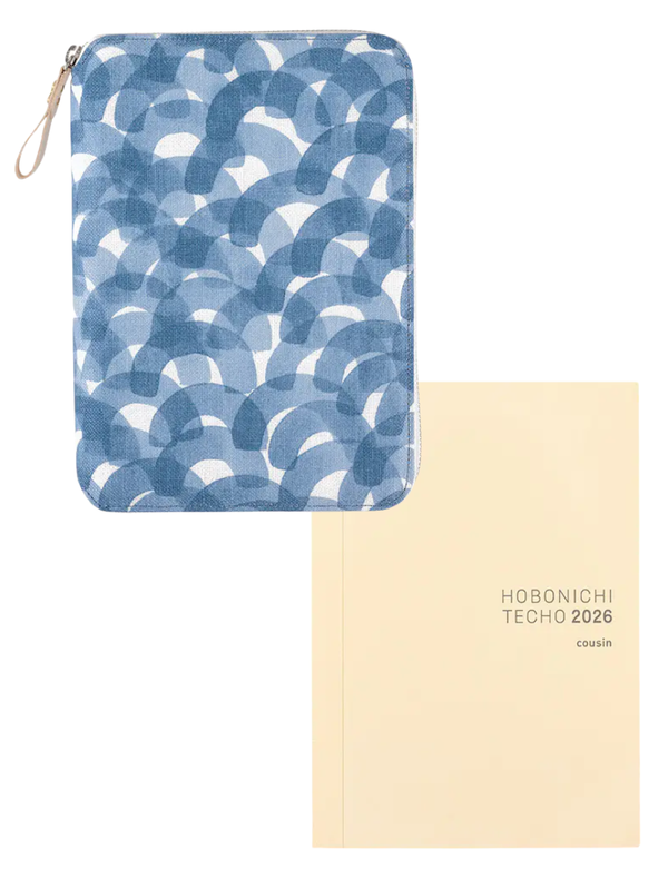 Hobonichi Cousin Mina Perhonen Aalto A5 Planner Cover