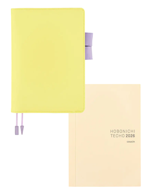 Hobonichi Colors Honey Lilac Cousin A5 Planner Cover