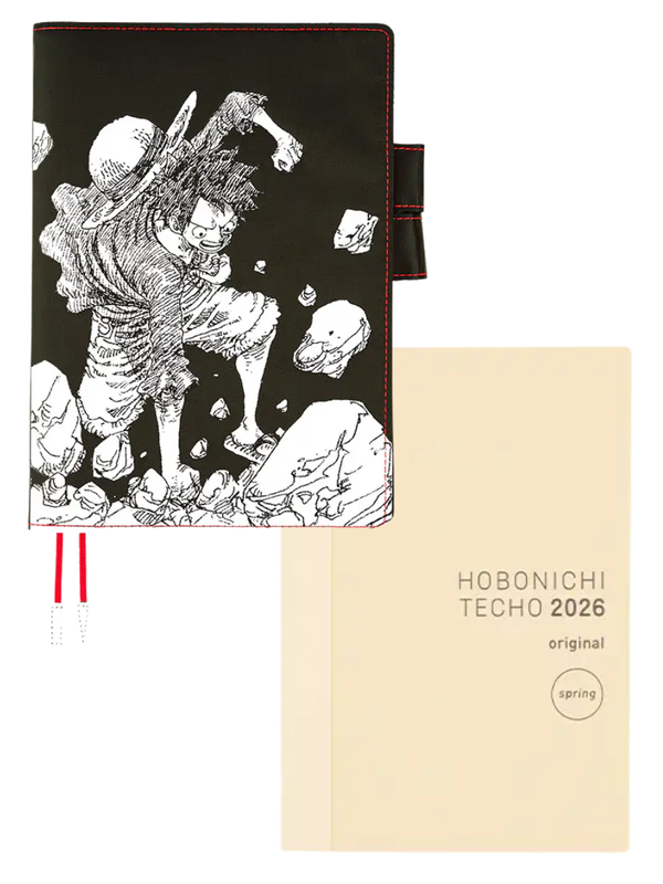 Hobonichi Techo A6 Cousin – ONE PIECE Magazine Straw Hat Luffy Planner + Cover