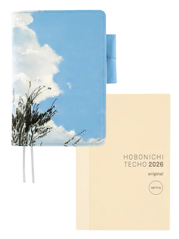 Hobonichi Techo Original A6 Cover “Field Sky” by Kyohei Sakaguchi
