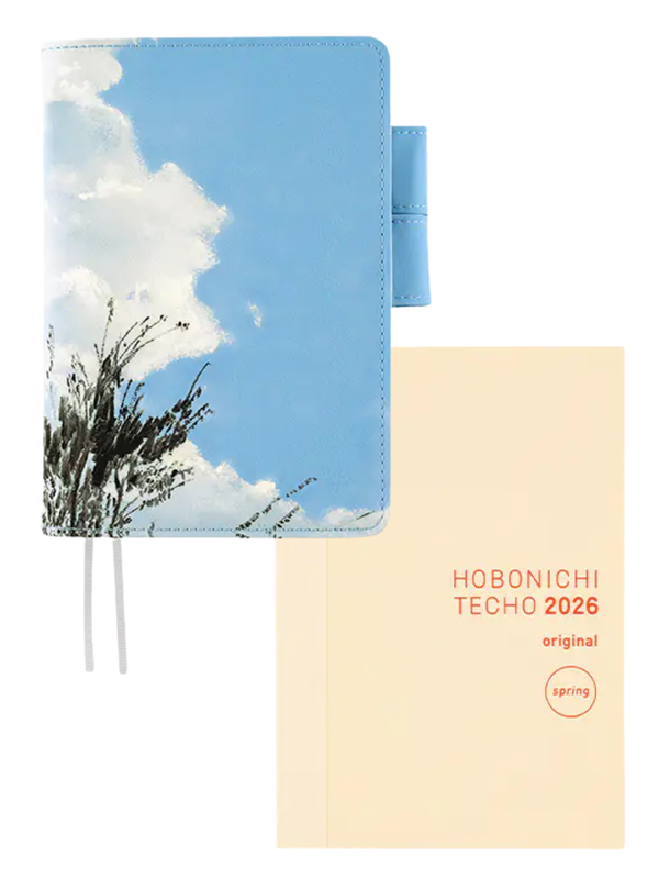 Hobonichi Techo Original A6 Cover “Field Sky” by Kyohei Sakaguchi