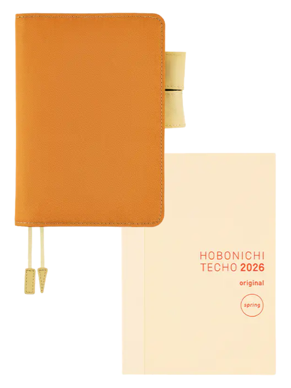 Hobonichi Techo Colors Butterscotch Cover Original Size A6 Polyester Planner Cover