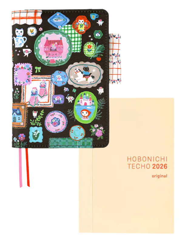 Hobonichi Techo Yumi Kitagishi Shiro Neko A6 Original Planner Cover