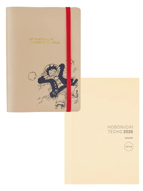 Hobonichi Techo A5 Cousin – End of Luffy’s Dream One Piece Planner + Cover