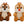 Load image into Gallery viewer, Amagami Ham Ham Chip &amp; Dale Interactive Robot Plush Toy
