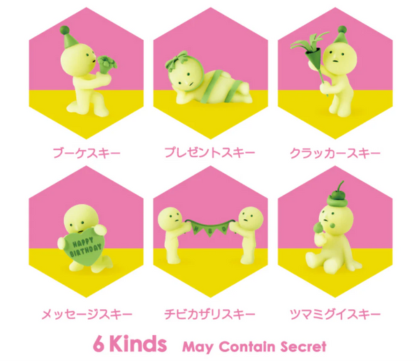 SMISKI Birthday Series Assorted Blind Box Gift Set (12 Pieces Mix)