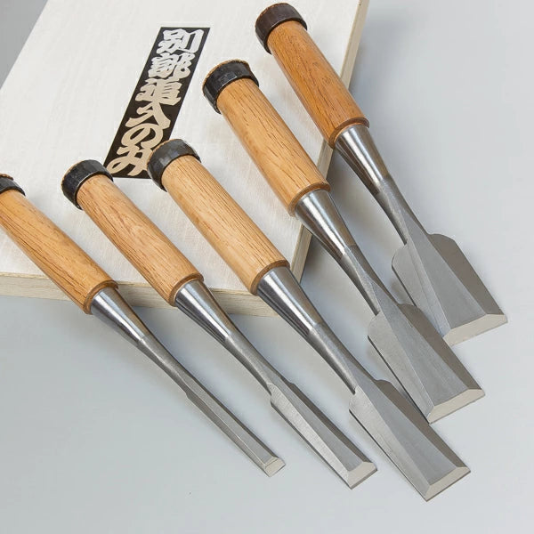 Oire Nomi HSS Wood Chisel Set 5 pcs