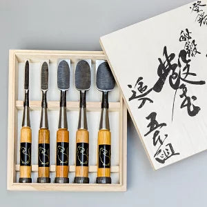 Nezumi Mark Oire Nomi Wood Chisel Set 5 pcs