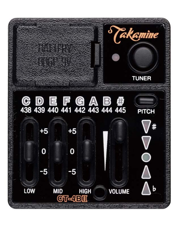 Takamine CT-4B2 (PTU) Acoustic Guitar Preamp