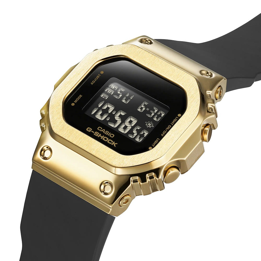 Casio G-SHOCK GM-S5600UGB-1JF Black & Gold Metal Covered Casio G-SHOCK GM-S5600UGB-1JF Black & Gold Metal Covered