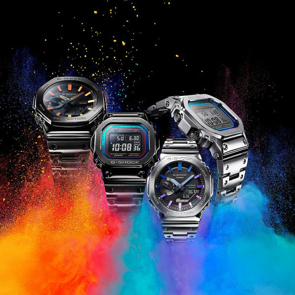 Casio G-Shock GM-B2100PC-1AJF Full Metal Rainbow Solar Bluetooth Watch