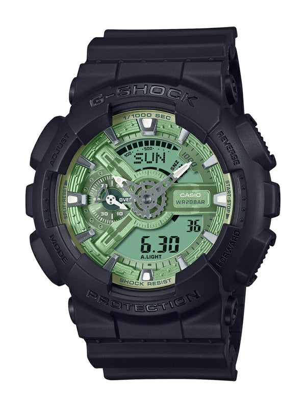 CASIO G-SHOCK GA-110CD-1A3JF One-Tone Dial Digital Analog  Watch