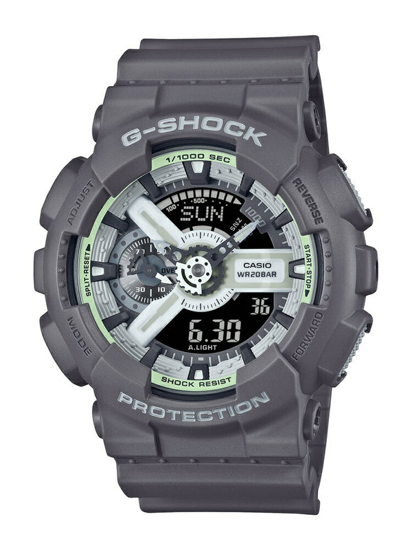 G-SHOCK GA-110HD-8AJF HIDDEN GLOW Series Analog-Digital Shock Resistant Watch