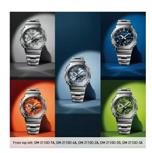 CASIO G-SHOCK GM-2110D-2AJF Digital Analog Metal Watch
