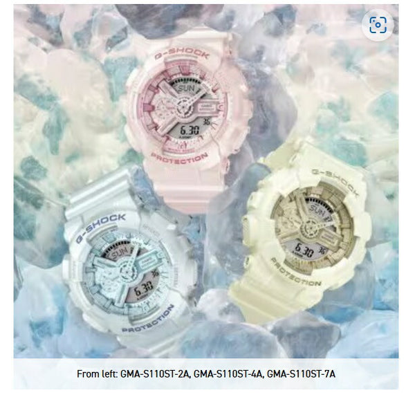 Casio G-SHOCK GMA-S110ST-2AJF  Digital-Analog Watch