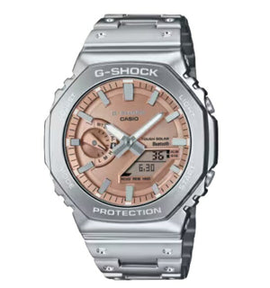 Casio G-Shock GM-B2100AD-5AJF full metal solar watch with Bluetooth and copper-tone finish