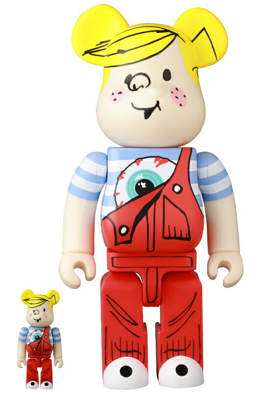 BE@RBRICK MISHKA x DENNIS THE MENACE 100% & 400% medicom bearbrick
