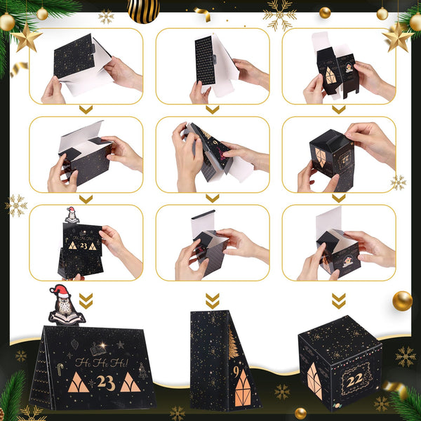 LIHAO DIY Advent Calendar 2025 Gift Boxes