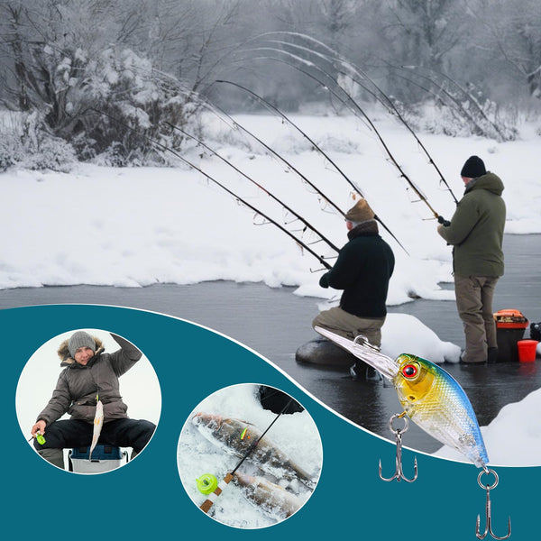 LIHAO 2025 Fishing Lure Advent Calendar