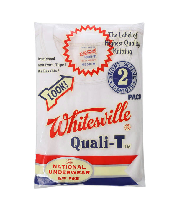 Whitesville WV73544 2-Pack T-Shirts – Classic Heavyweight Cotton