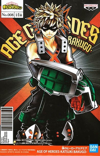 My Hero Academia AGE OF HEROES Katsuki Bakugo Figure