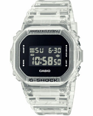 Casio G-SHOCK DW-5600USKE-7JF Limited Edition Transparent Skeleton Digital Watch