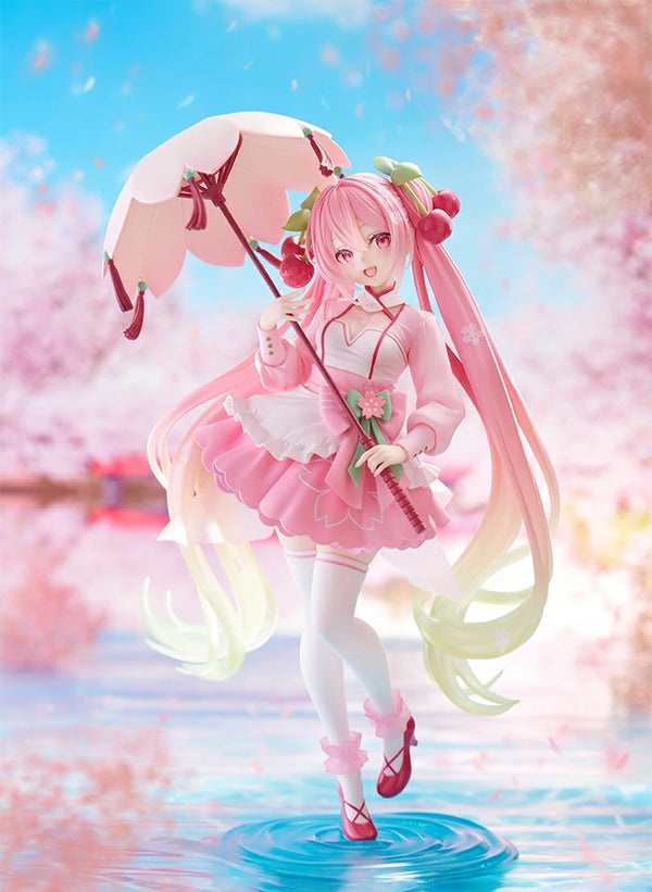 Sakura Miku Cherry Blossom Dress Ver AMP+ Figure