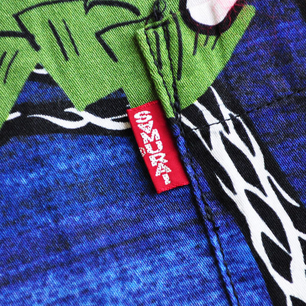 SAMURAI JEANS SSA20-OSK Osaka Pattern Cotton Hawaiian Shirt