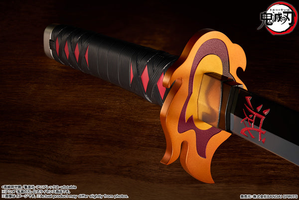 PROPLICA Nichirin Sword Tanjiro Kamado Rengoku Tsuba Ver.