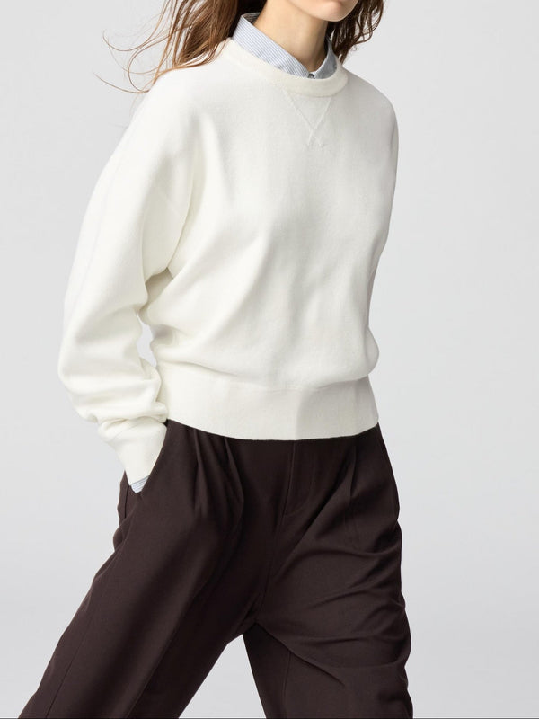 Uniqlo C Smooth Cotton Crew Neck Sweater