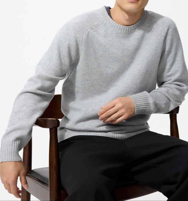 Lambswool Crew Neck Sweater
