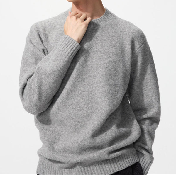 Soufflé Yarn Crew Neck Sweater