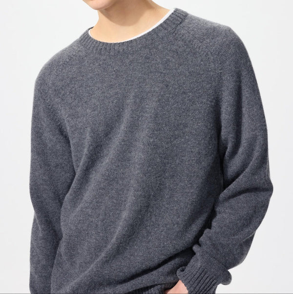 Lambswool Crew Neck Sweater
