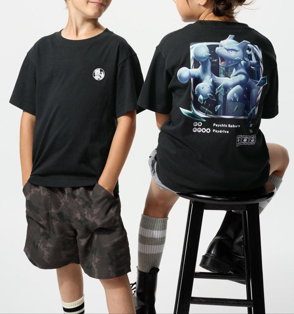 UNIQLO Kids Pokemon Trading Card Art Graphic T‑Shirt 479901