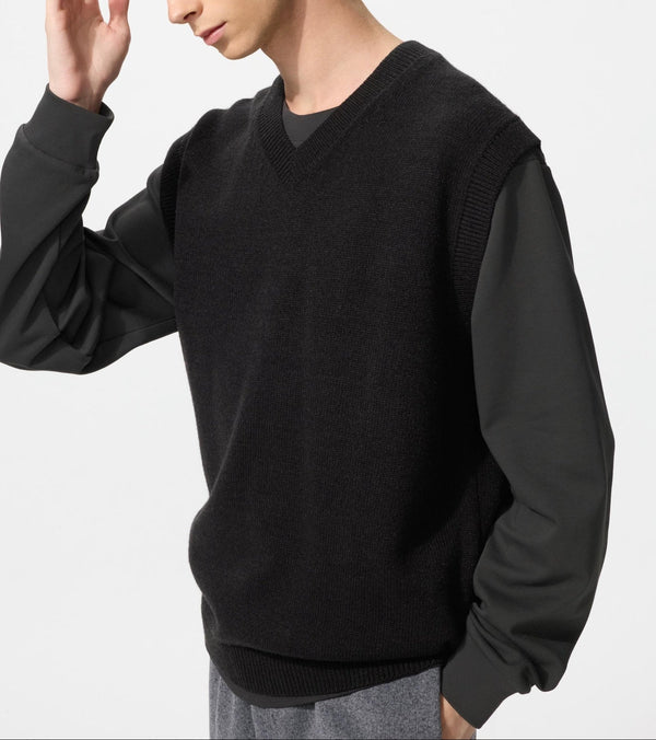 Uniqlo Knit V-Neck Vest