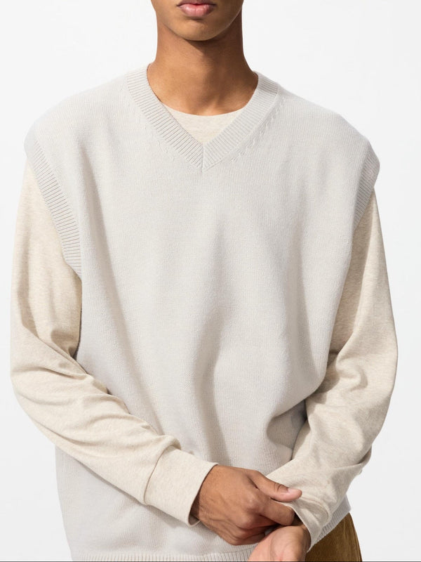 Uniqlo Knit V-Neck Vest