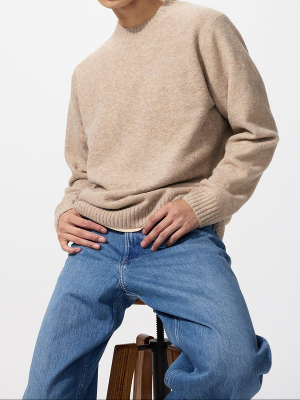 Soufflé Yarn Crew Neck Sweater