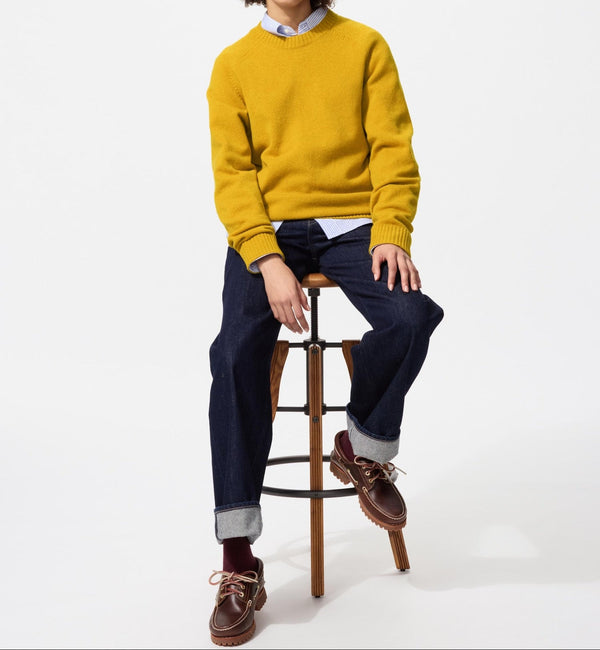 Lambswool Crew Neck Sweater