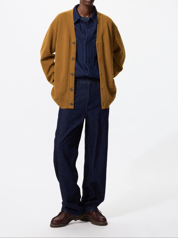 Uniqlo Lambswool V-Neck Cardigan