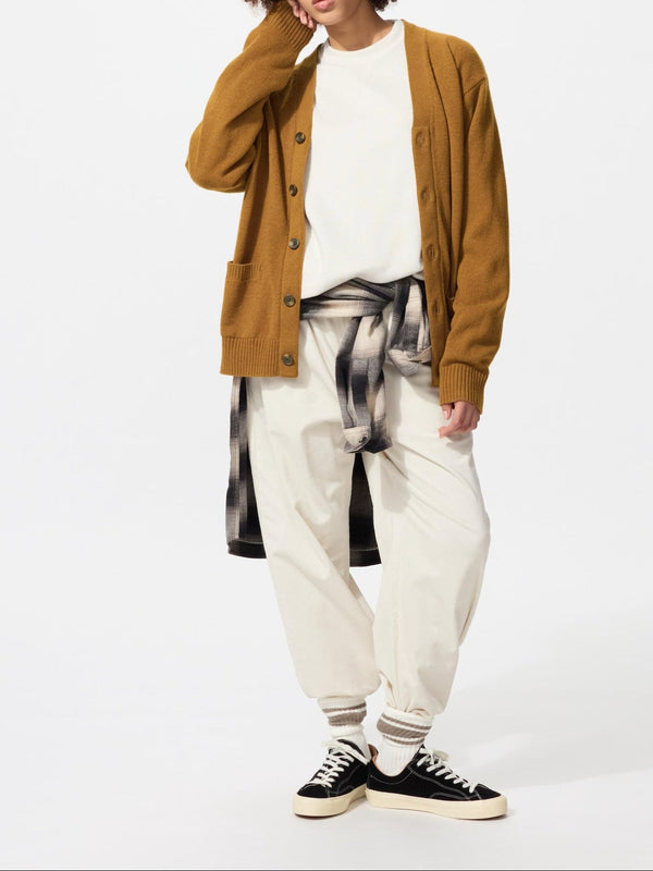 Uniqlo Lambswool V-Neck Cardigan