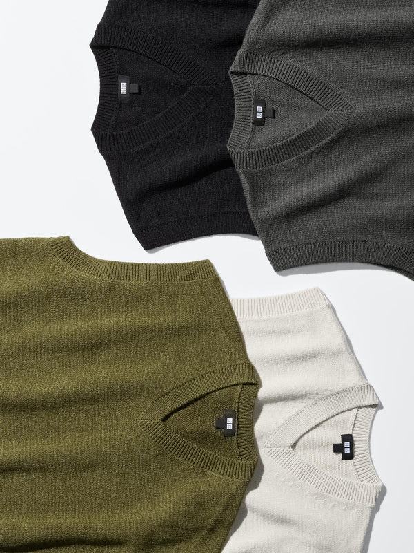 Uniqlo Knit V-Neck Vest