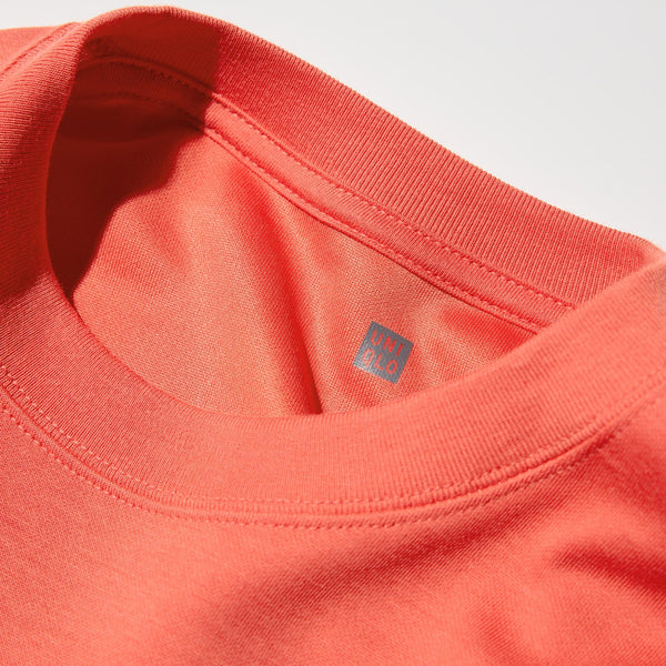 Uniqlo AIRism Cotton Graphic Crew Neck T-Shirt