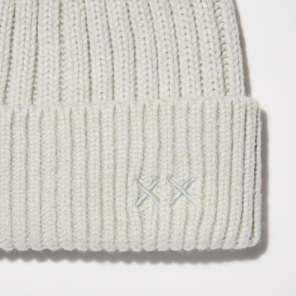 KAWS x UNIQLO Winter HEATTECH Knit Beanie Hat