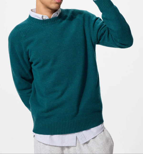 Lambswool Crew Neck Sweater