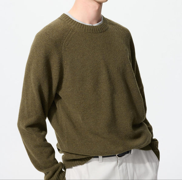 Lambswool Crew Neck Sweater
