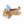 Load image into Gallery viewer, NuiMii 3 Plush Pencil Case Shiba Inu
