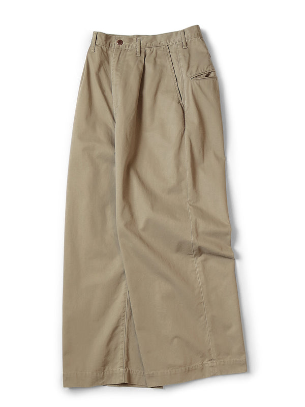 Kapital Chino High Waist Neem Baggy Pants - HARUYAMA